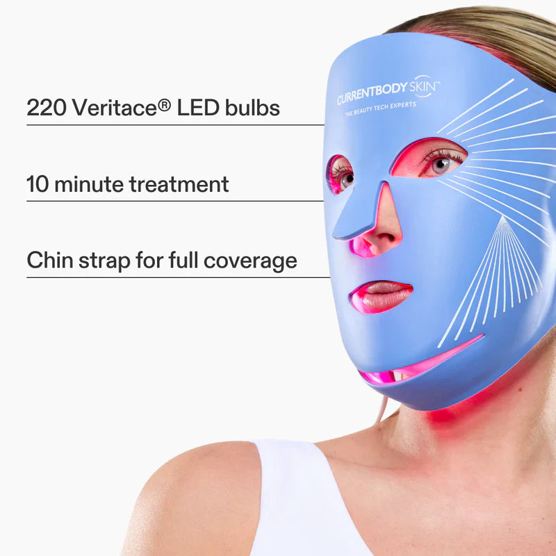 LED Blue Light Therapy Face Mask: Series 2