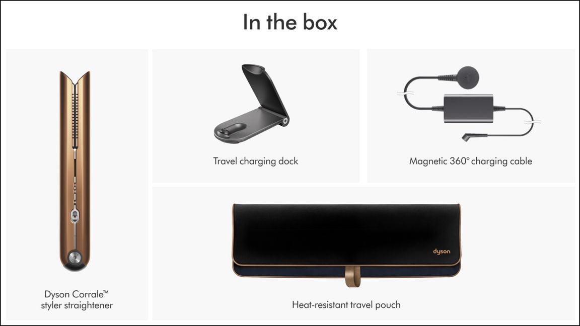 Corrale™ styler straightener