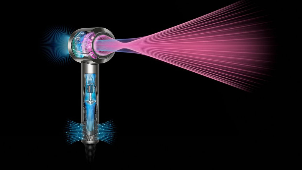 Supersonic™ hair dryer Prussian Blue/Rich Copper (3 attachments)