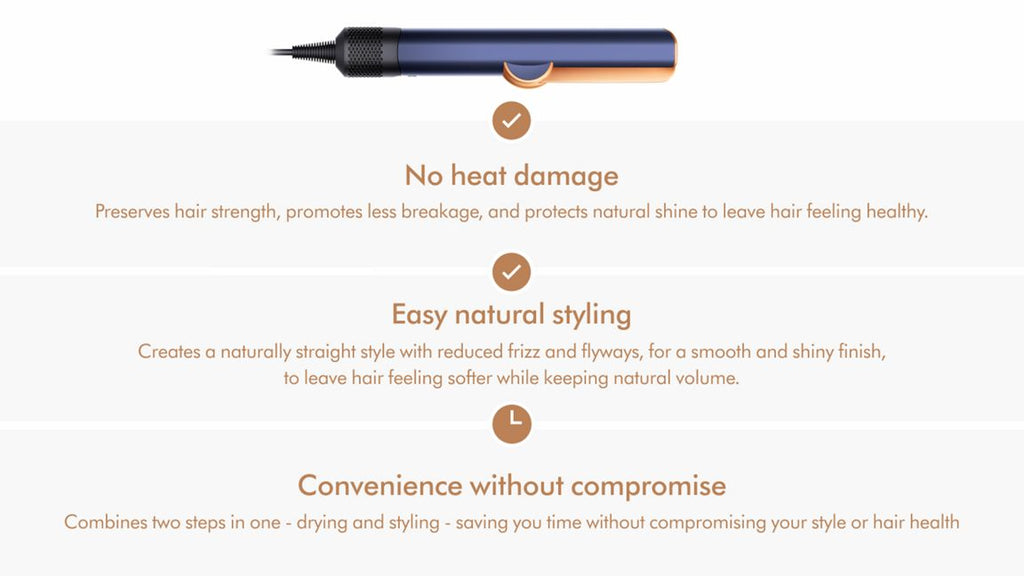 Airstrait™ dryer and straightener