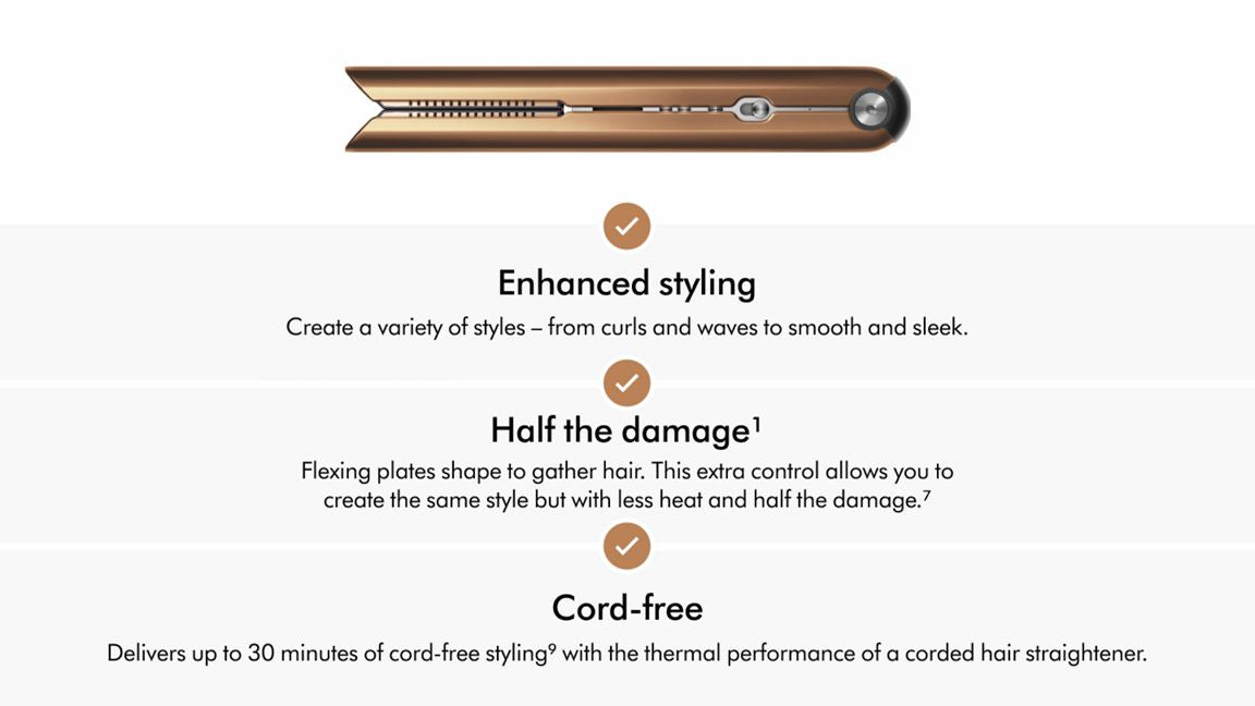 Corrale™ styler straightener