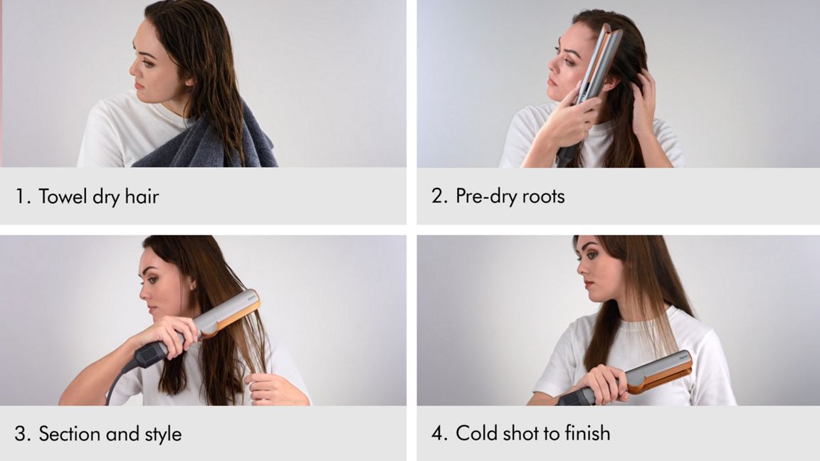 Airstrait™ dryer and straightener