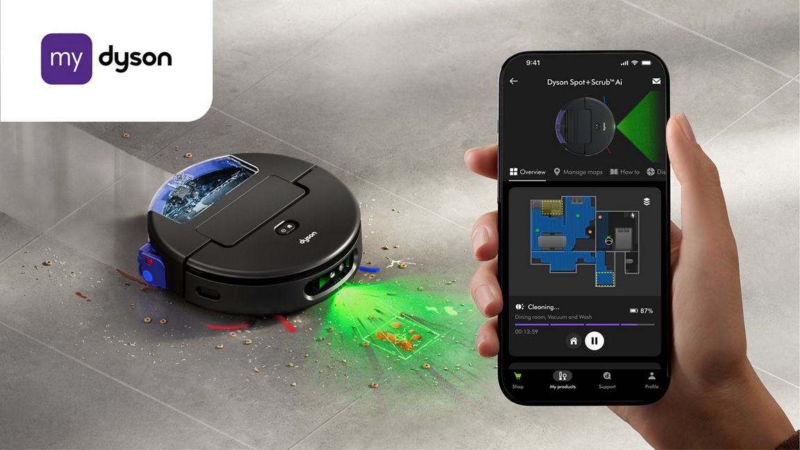 Spot+Scrub™ Ai wet and dry robot vacuum cleaner