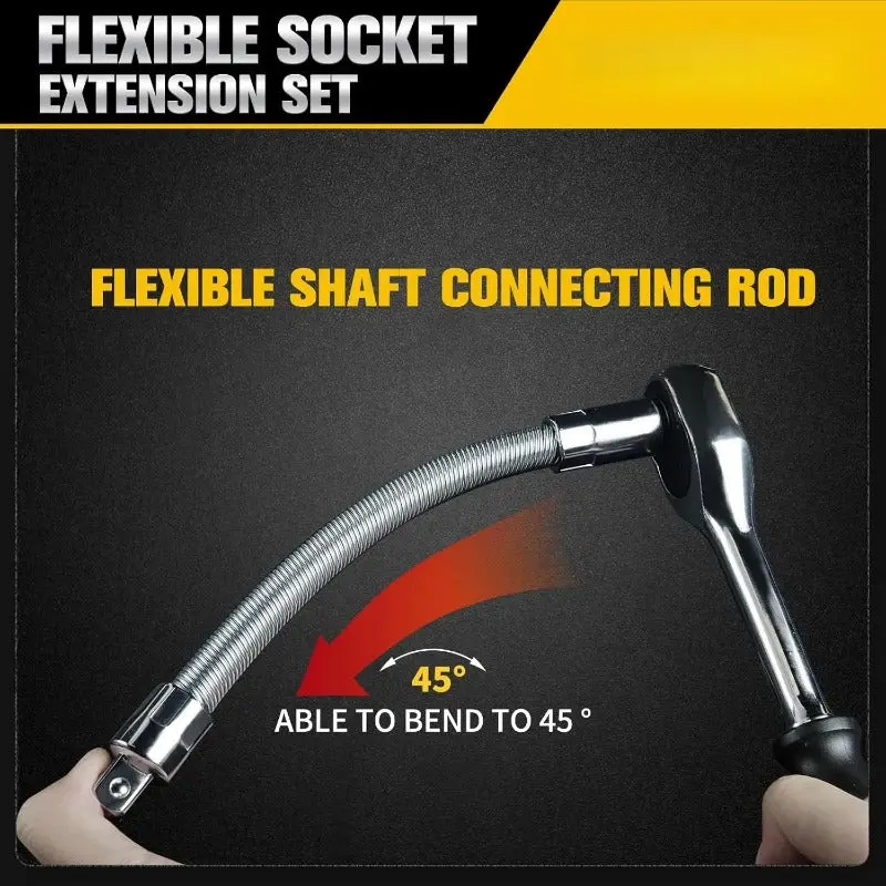 Flexible Socket Extension Set Flexible Socket Extension Set - Image 2