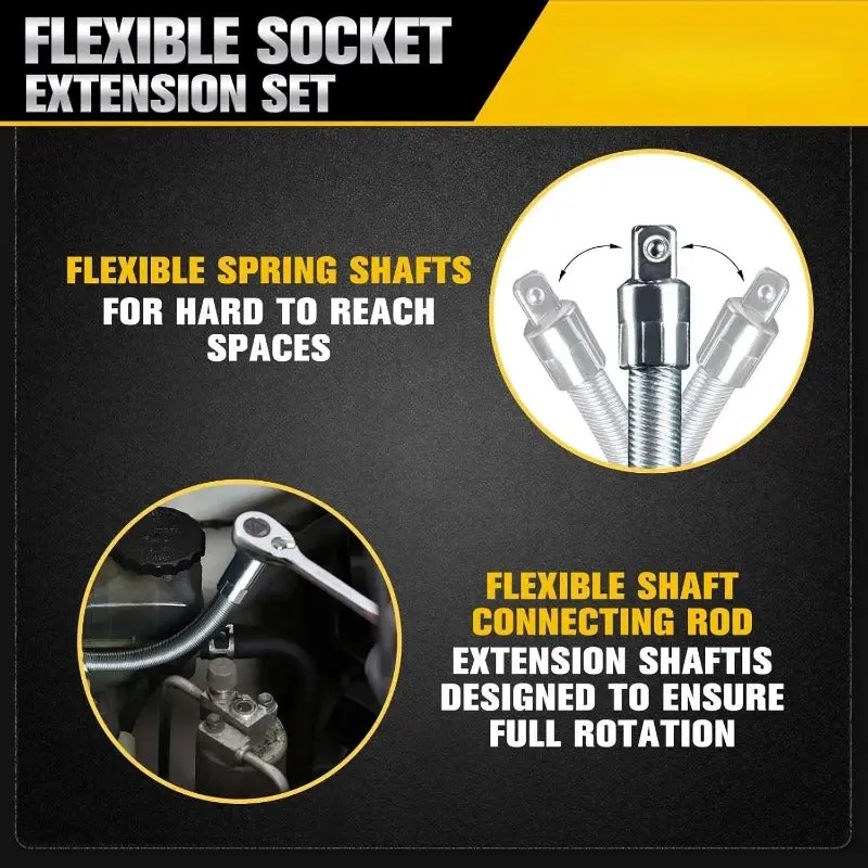 Flexible Socket Extension Set Flexible Socket Extension Set - Image 4