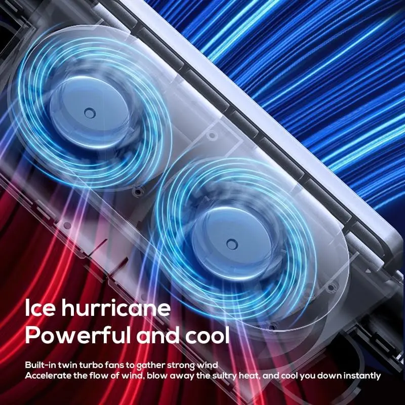 Dual Turbo Car Seat Cooling Fan Dual-Fan Car Seat Cooling System - Image 6