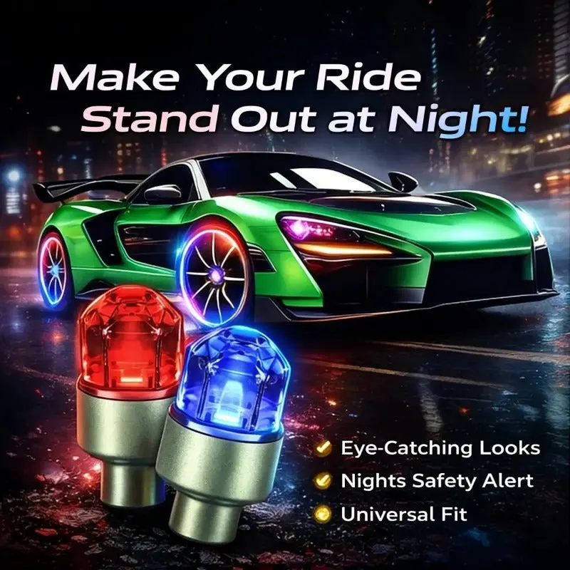 Vibrant Spinning Rim Lights LED Spinning Wheel Rim Lights - Image 3