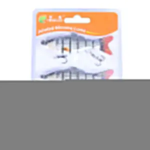 6 segment lifelike fishing lures