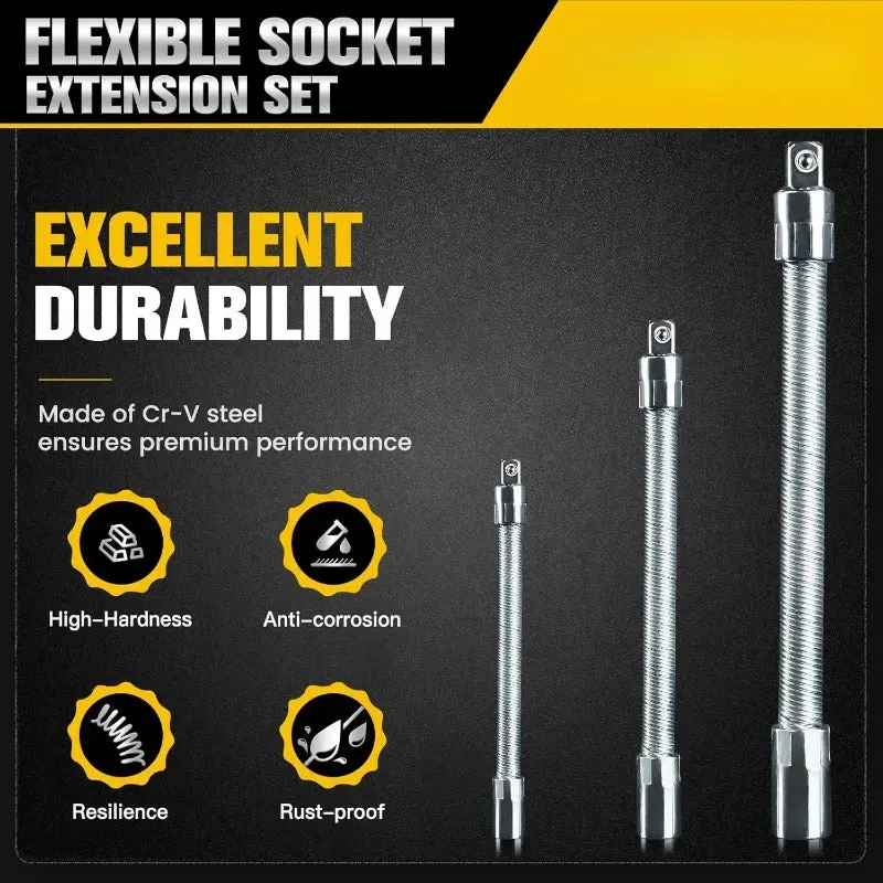 Flexible Socket Extension Set Flexible Socket Extension Set - Image 5