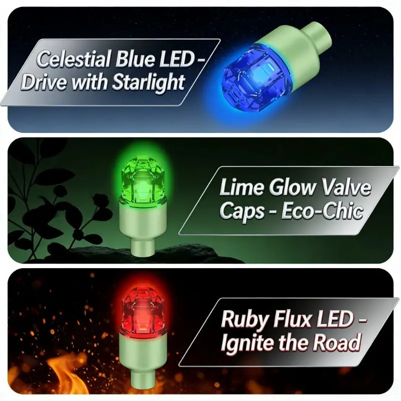 Vibrant Spinning Rim Lights LED Spinning Wheel Rim Lights - Image 4