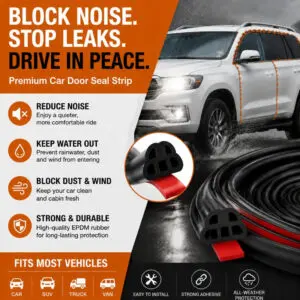 Automotive Noise-Reduction Seal Strip
