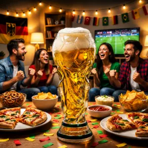 2026 World Cup Trophy Beer Glass