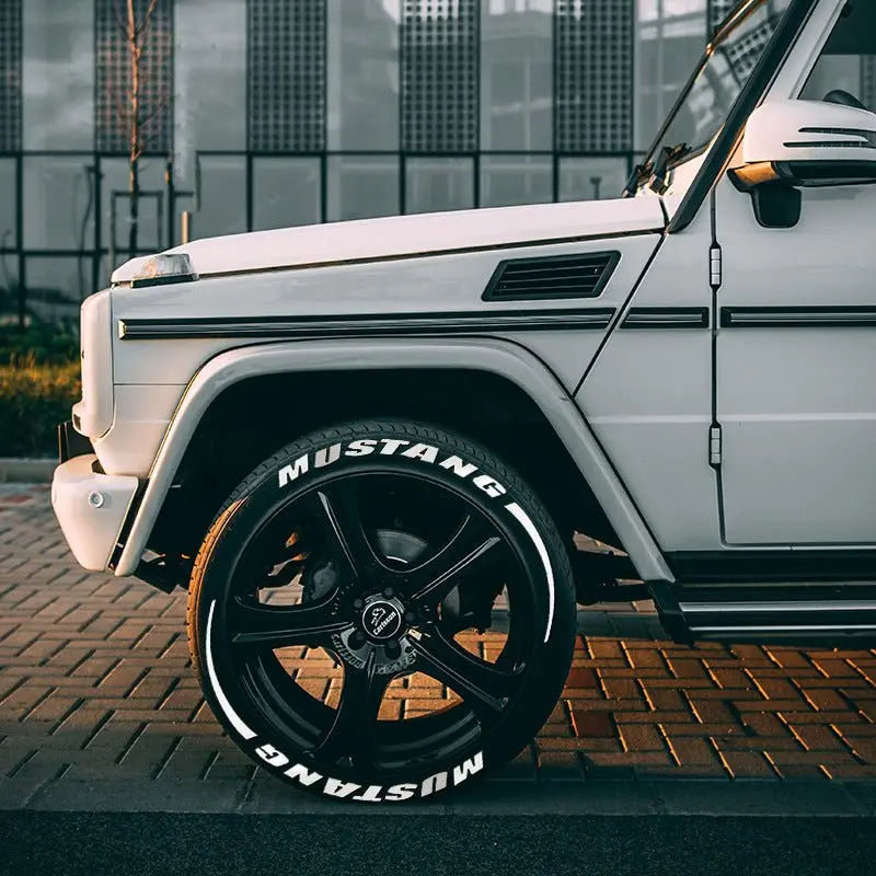Auto Tire 3D Three-Dimensional Sticker 3D Tire Decorative Sticker - Image 6
